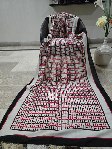 Gulaab Koko Print Scarf