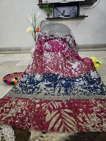 Kaavish Tarkashi Arabic Lawn Scarf