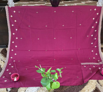 Tarseel Embroidered Jawad Arabic Swiss Shawl