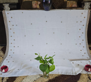 Daastaan Embroidered Jawad Arabic Swiss Shawl