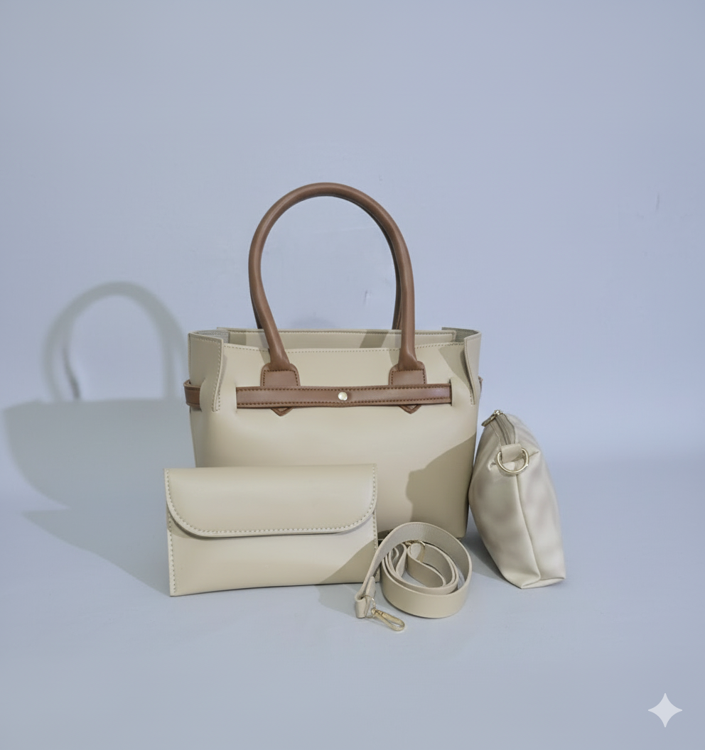 The Bi-Color Executive Bag Set (3-Piece)