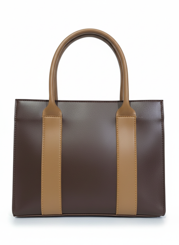 The Bi-Color Structured Tote