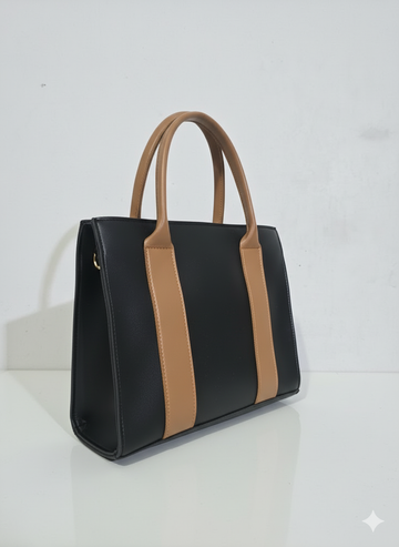The Monochrome Contrast Tote