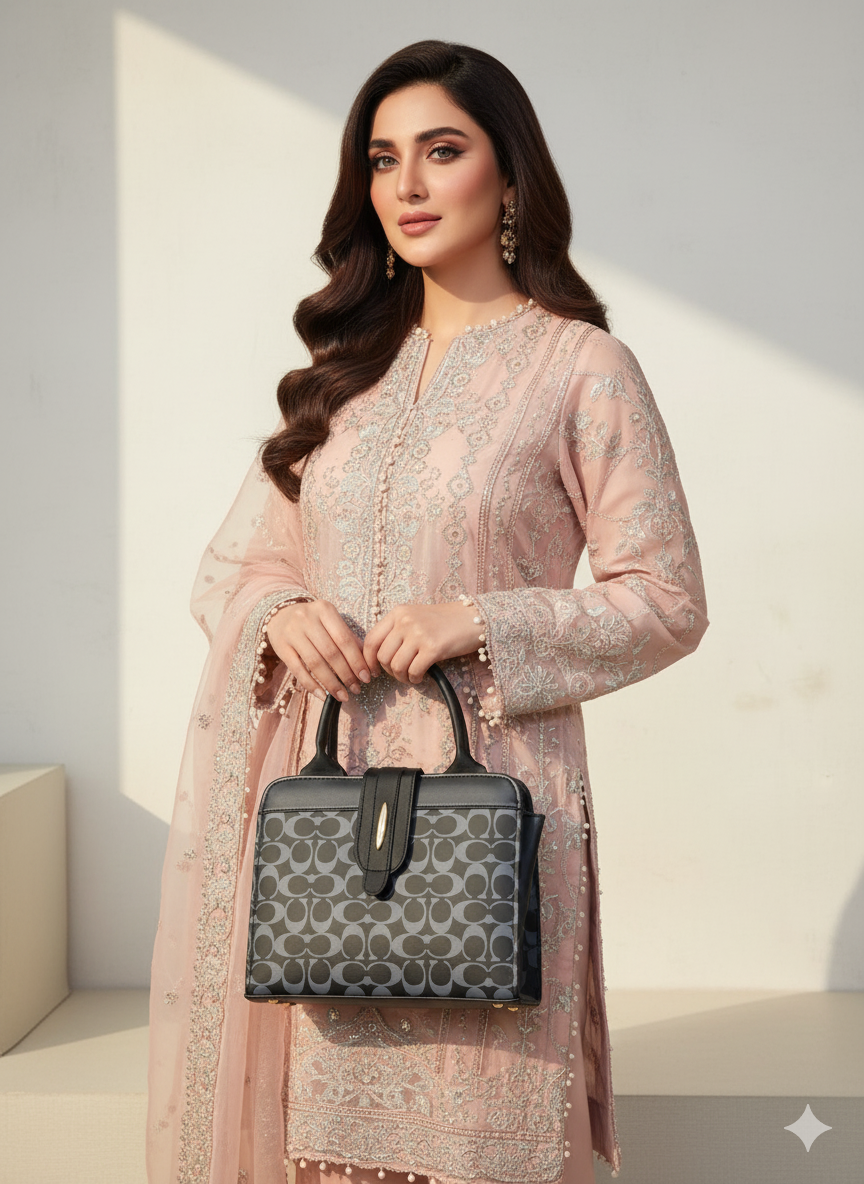 The Monogram Graphic Top-Handle Bag