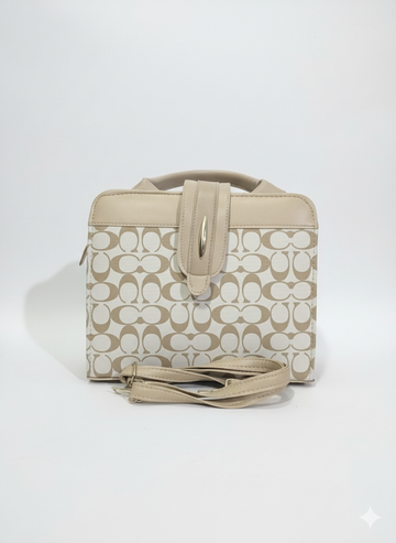 The Soft Neutral Monogram Box Bag