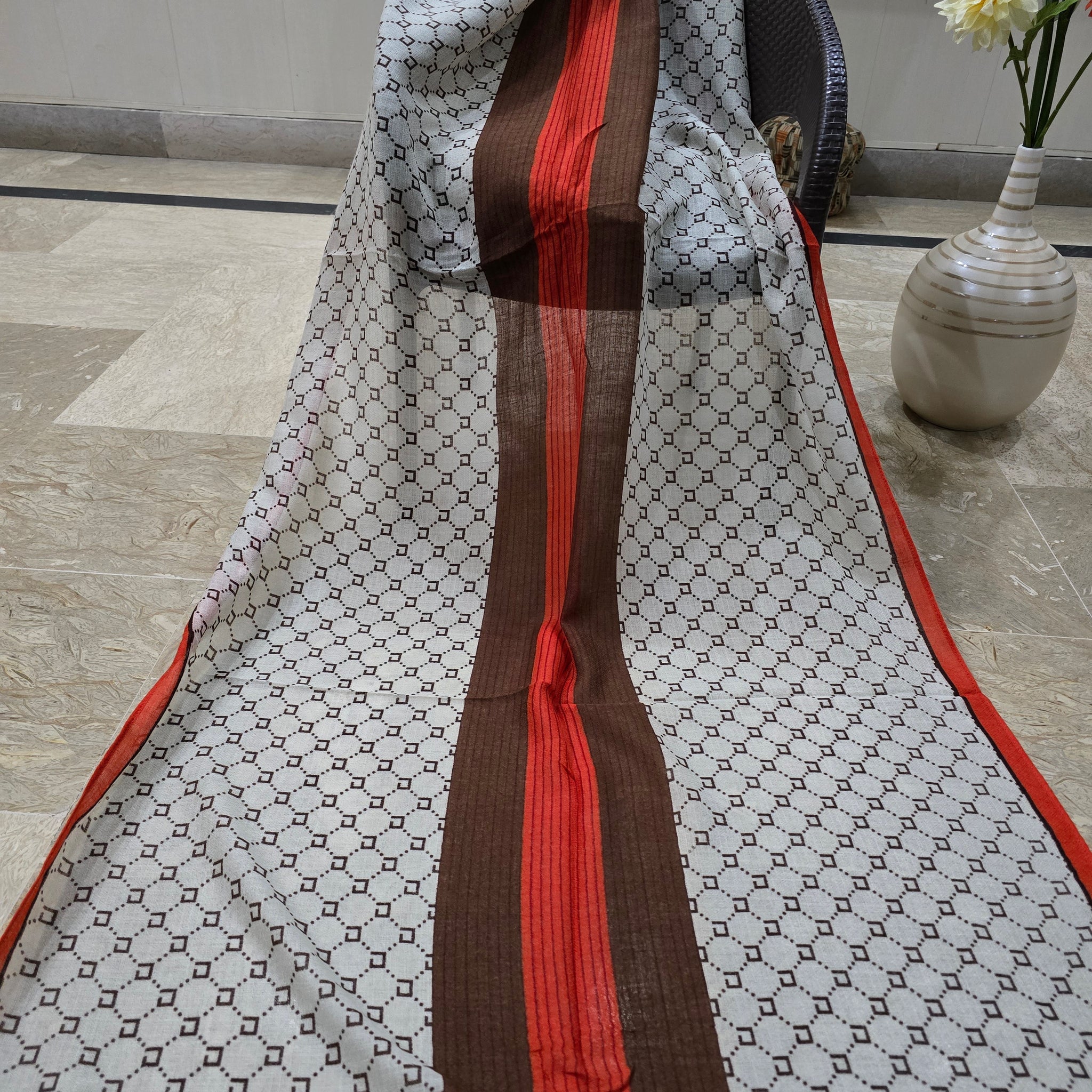 Nishaan Koko Print Scarf