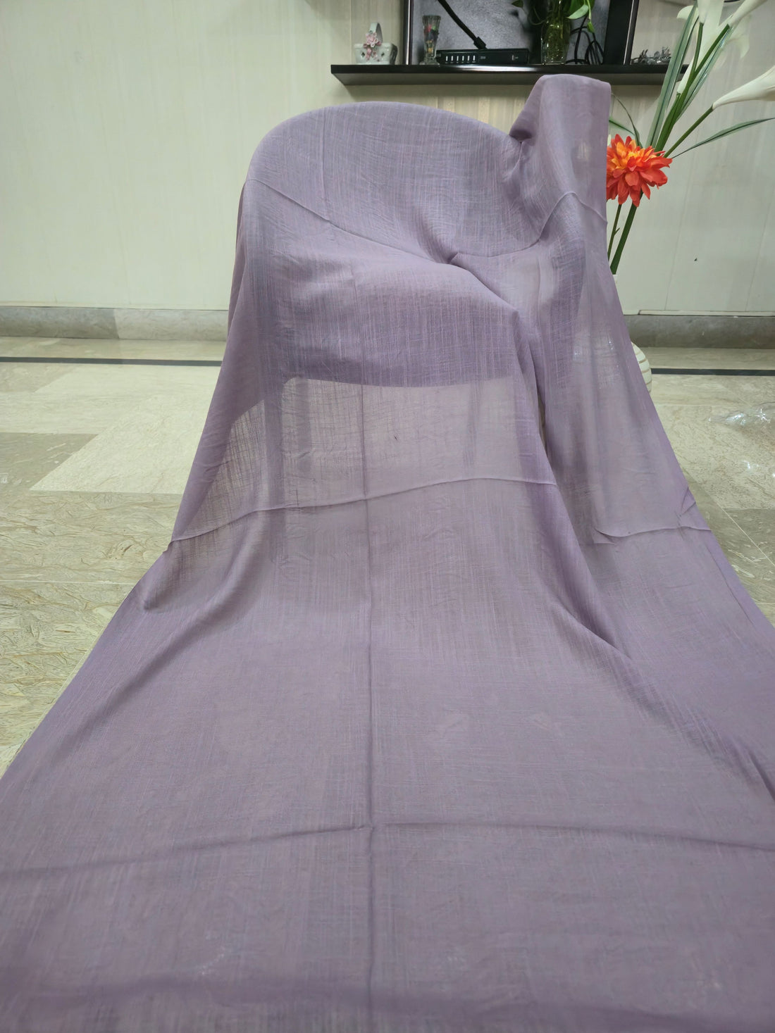 Zeen Slub Lawn Kashmiri Plain Scarf