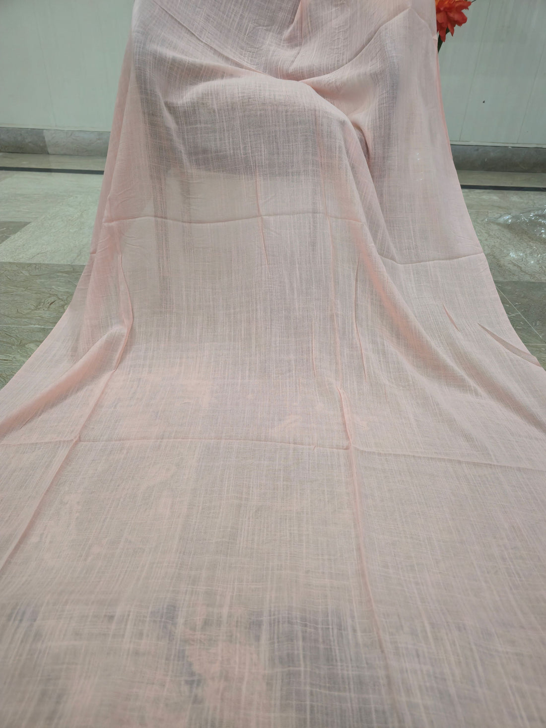 Qalb Slub Lawn Kashmiri Plain Scarf