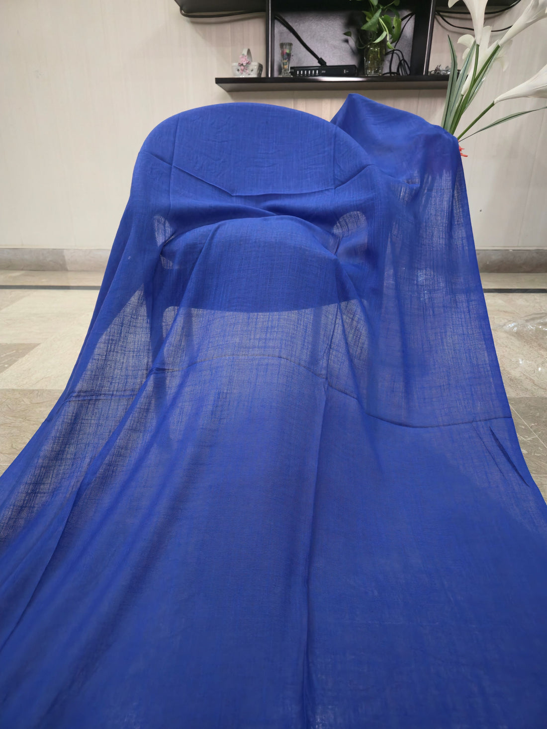 Jashn Slub Lawn Kashmiri Plain Scarf