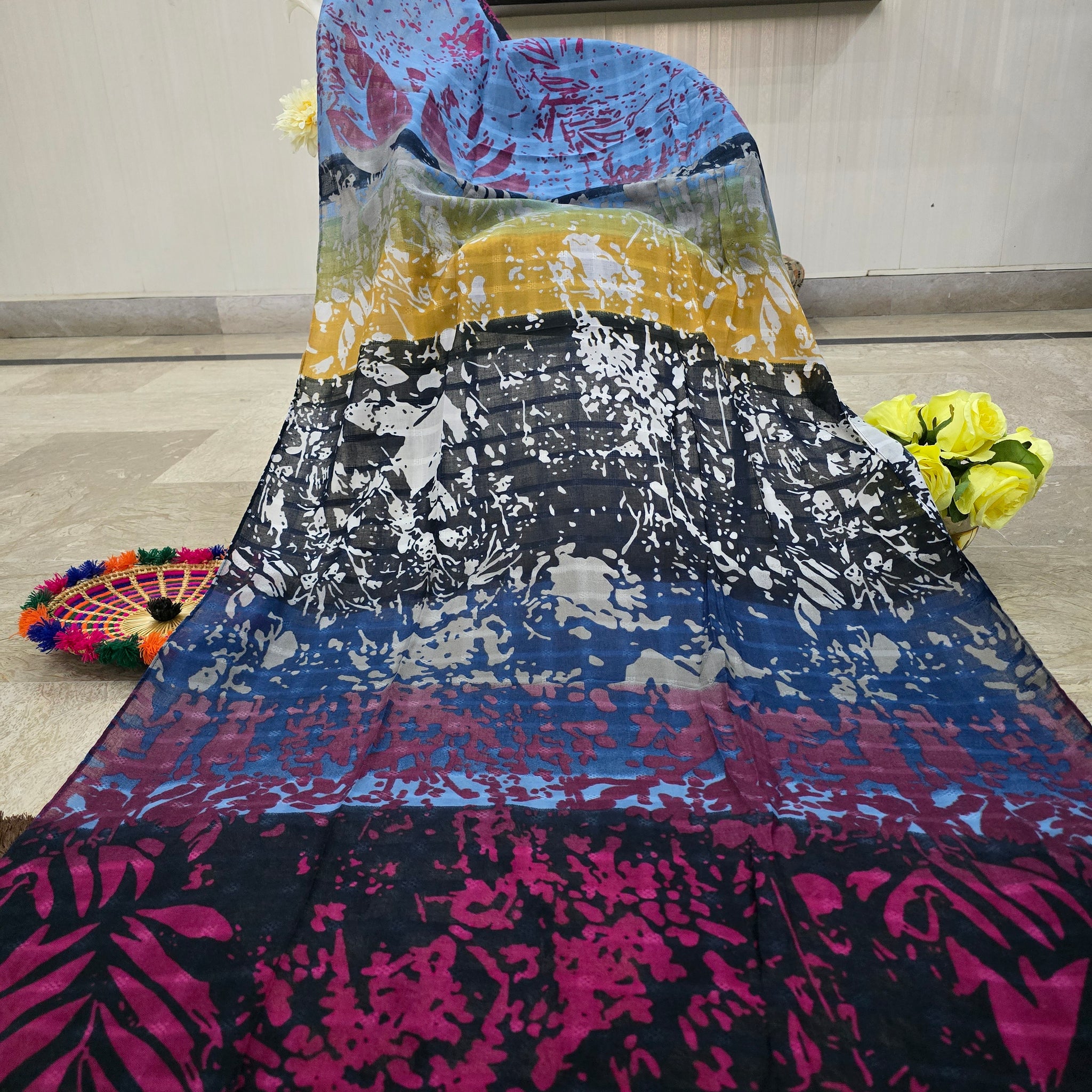 Rania Tarkashi Arabic Lawn Scarf