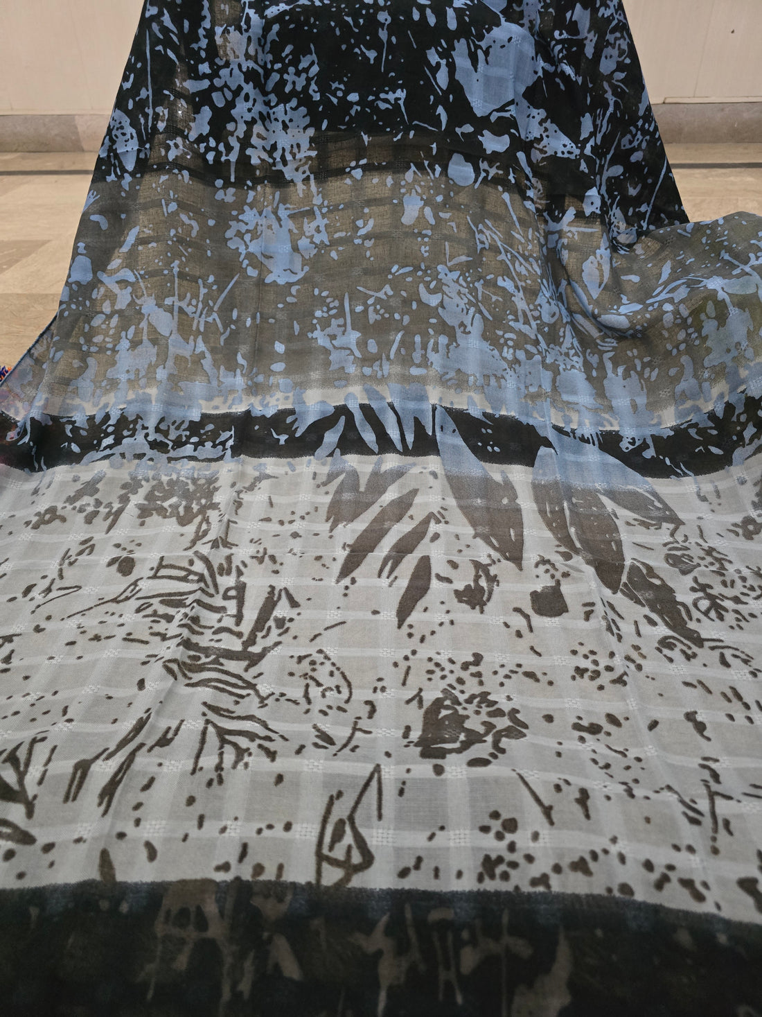 Kismat Tarkashi Arabic Lawn Scarf