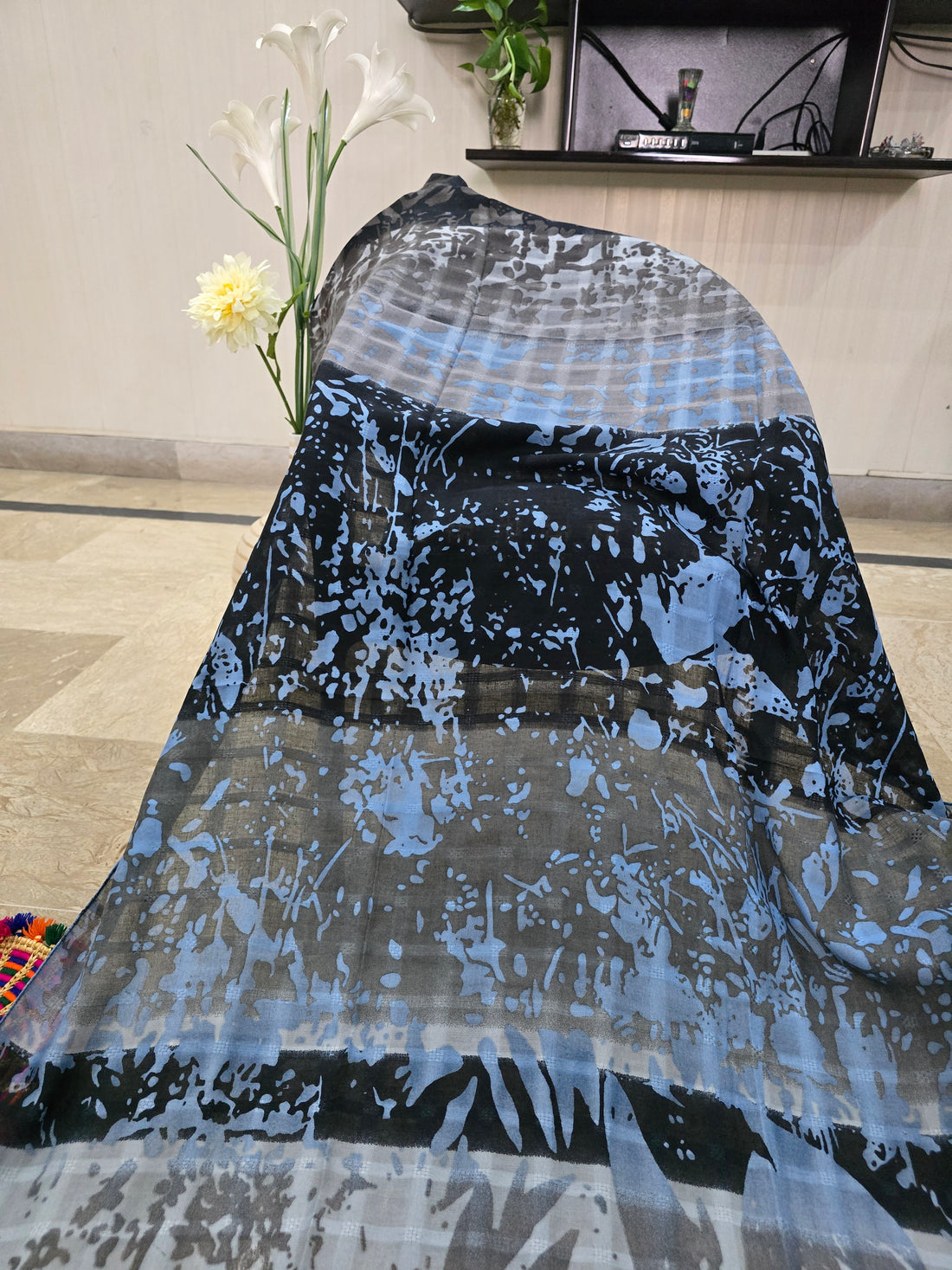 Kismat Tarkashi Arabic Lawn Scarf