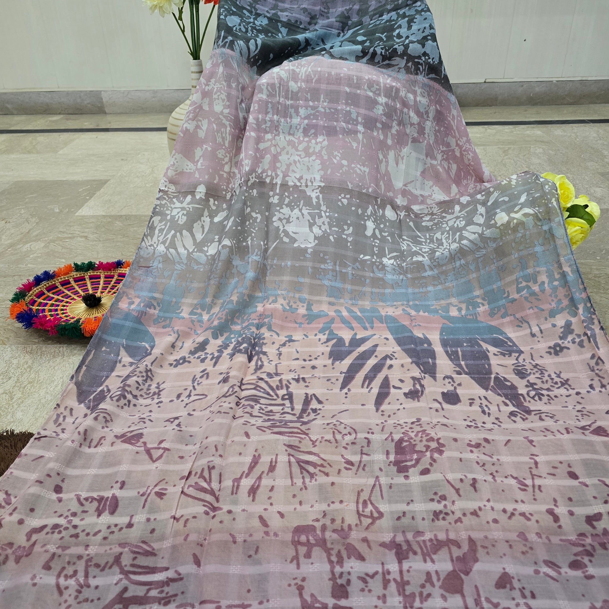 Nayaab Tarkashi Arabic Lawn Scarf