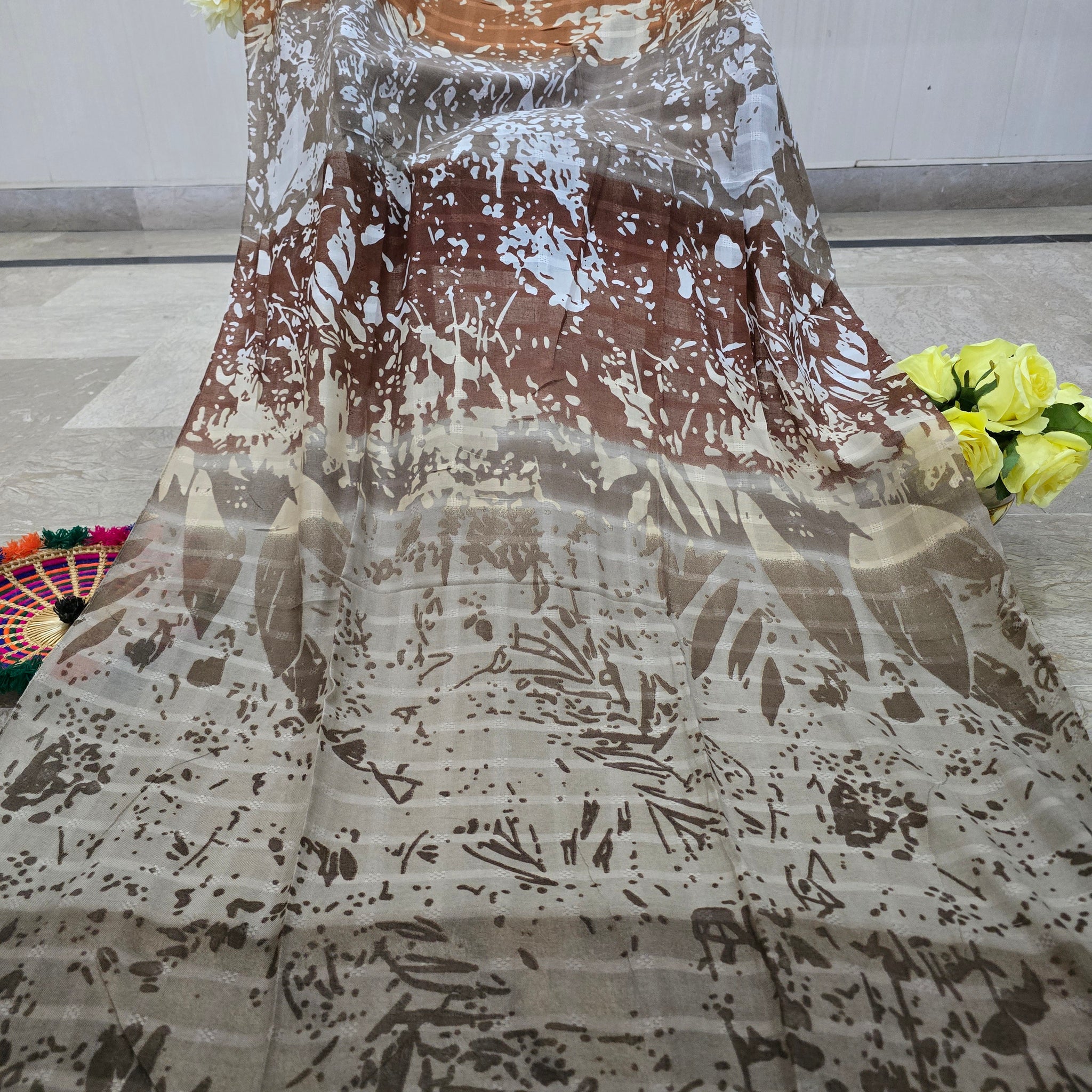 Suroor Tarkashi Arabic Lawn Scarf