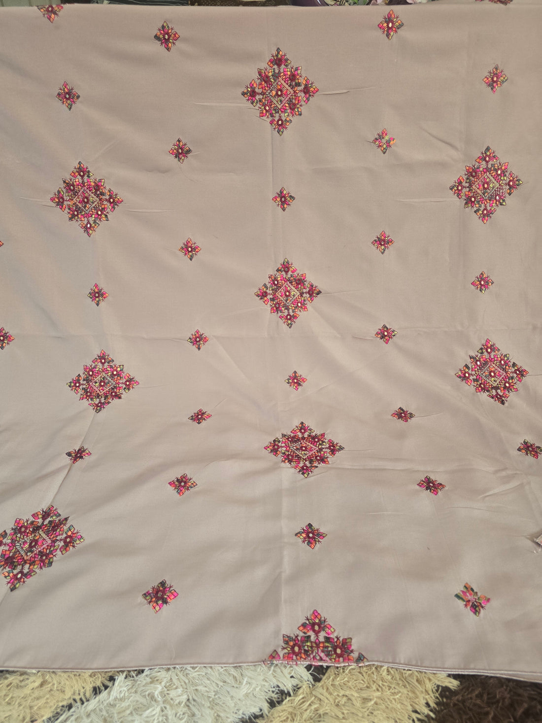 Heirloom Jawad Arabic Swiss Shawl