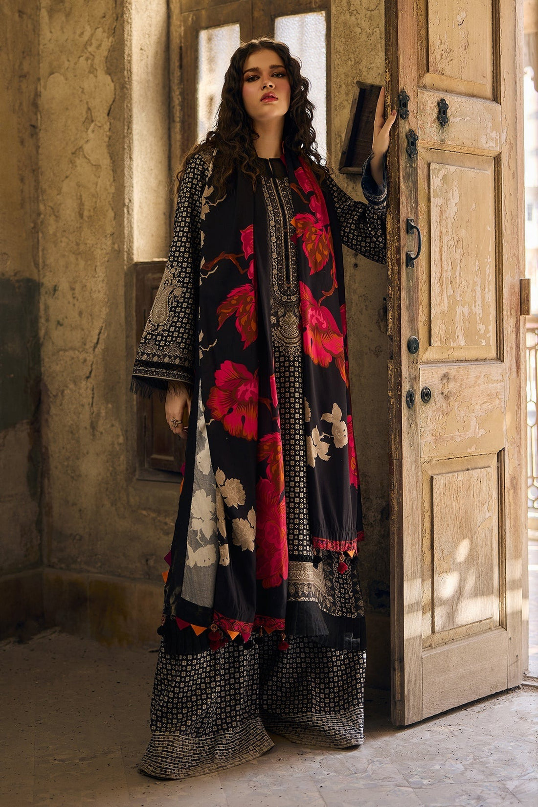 Desert Bloom – 3 Piece Ready-to-Wear Stitched Suit