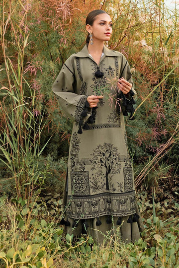 Olive Green 2-Piece Ready to Wear Stitched