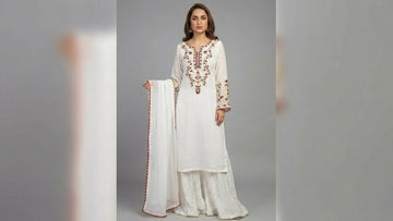 Azeera Handmade Embroidered Premium 3pc Ready to wear