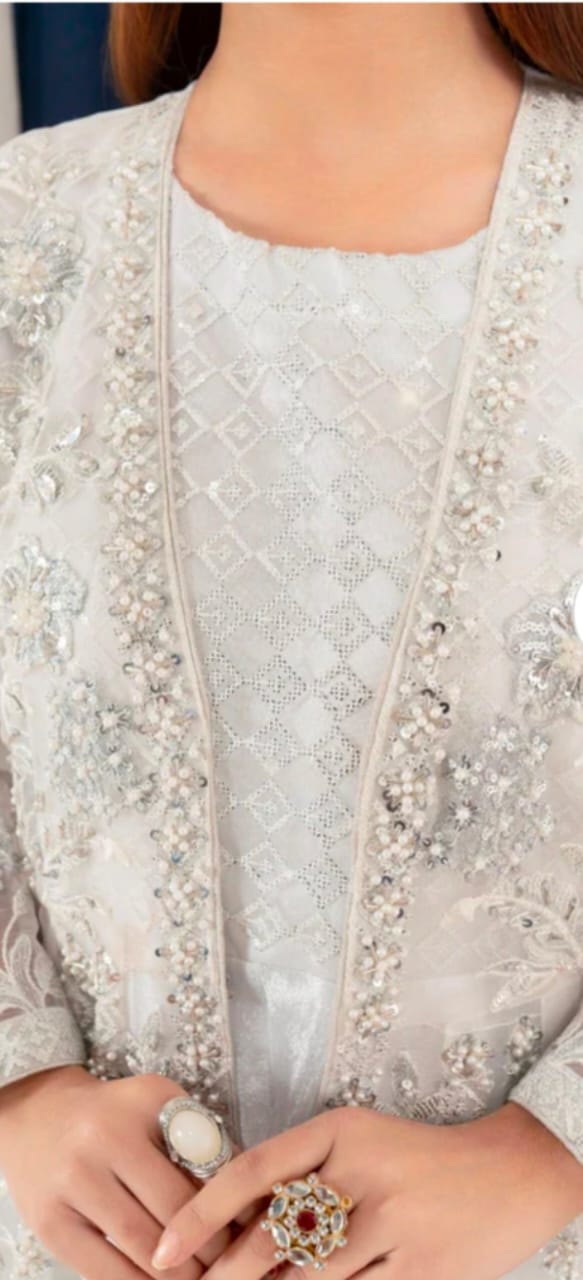 Meerab Maxi Embroiderd 3pc