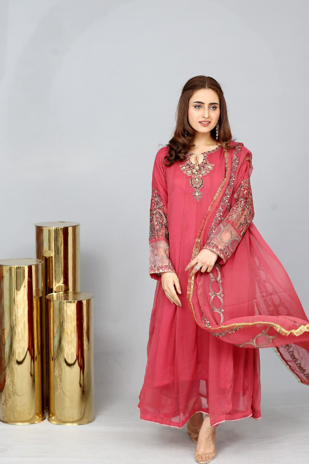 Alysaa Embroidered 3pc