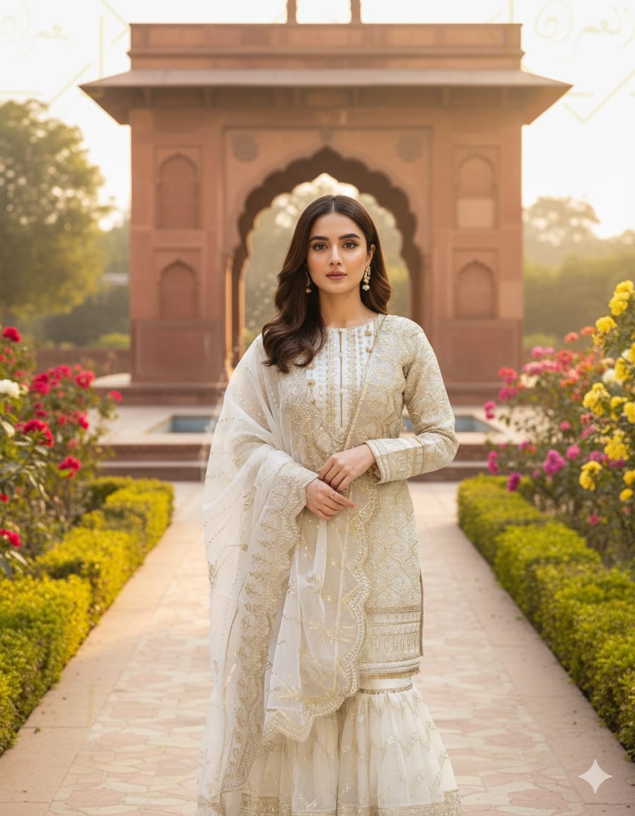 Ronaq Embroiderd 3pc
