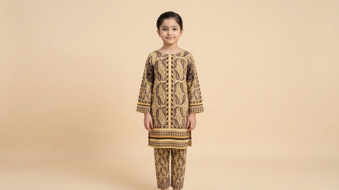 Meerab - 2 Piece Stitched Suite